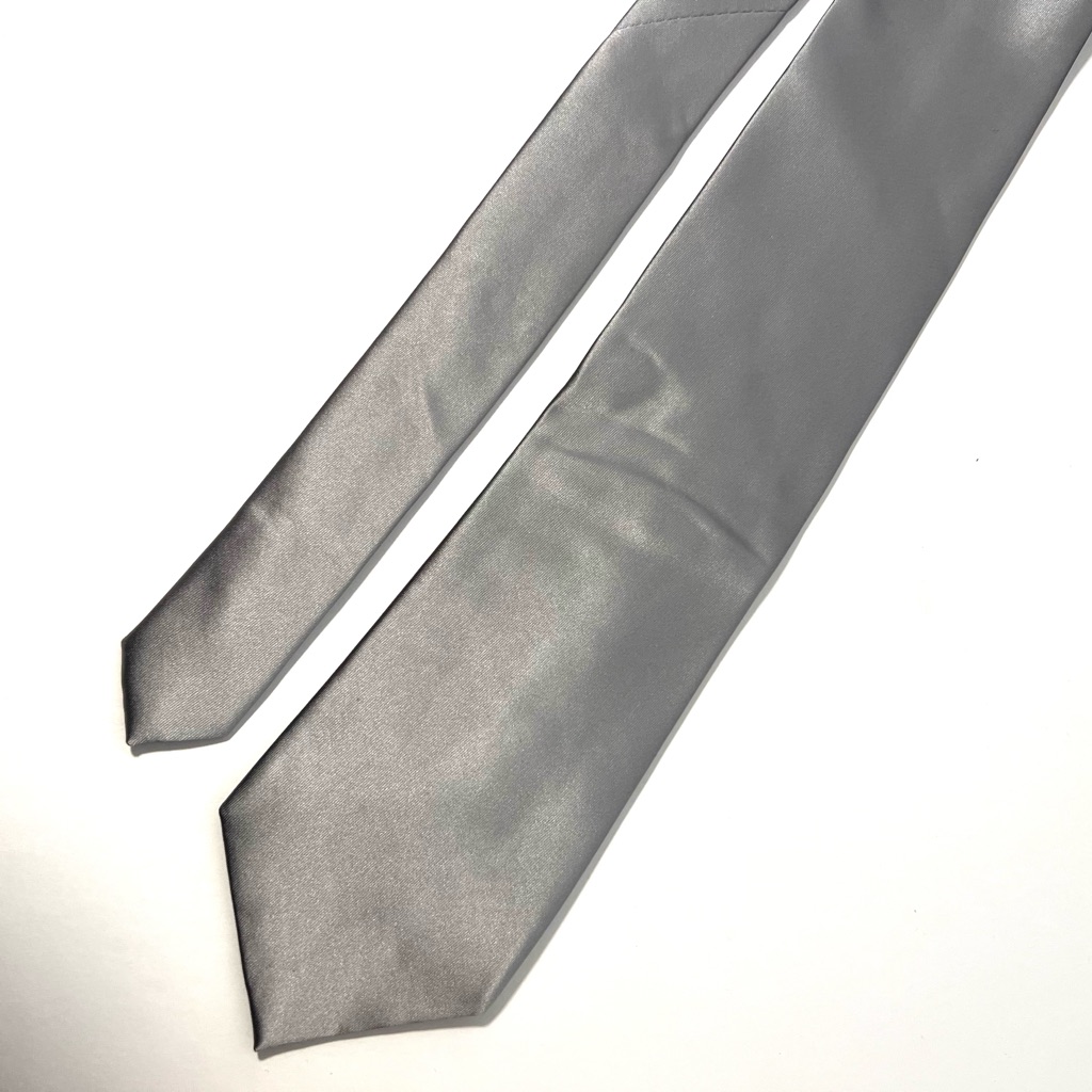 Wembley Classic Mens Gray Necktie